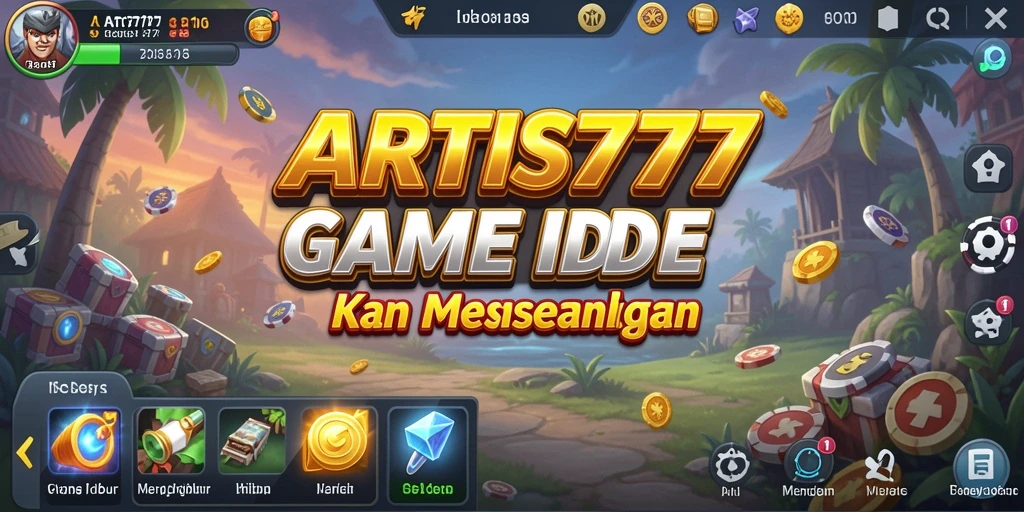 Tampilan gameplay ARTIS777 yang menarik dan penuh warna.