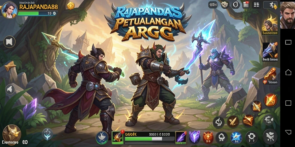 Menyajikan aksi pertarungan seru dalam dunia ARPG yang menakjubkan.